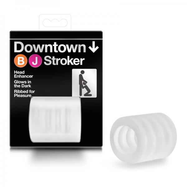 Goin Downtown BJ Stroker Clear  Sex Toy Product