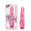 Glow Dicks The Banger Pink Realistic Vibrator Sex Toy Product Image 3