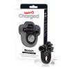 Charged Skooch Vibrating Ring Black Sex Toy Product Image 3