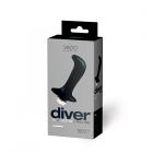 Vedo Diver Rechargeable Prostate Vibe - Just Black Sex Toy Product