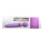 Shibari Deluxe Mega Wireless Massage Wand 28 Function Silicone Usb Rechargeable Waterproof Purple Sex Toy Product