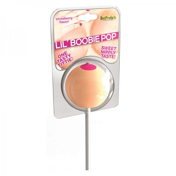 Lil Boobie Pop Candy Strawberry Flavor Sex Toy Product