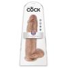 King Cock 12" Cock - Tan Sex Toy Product Image 3
