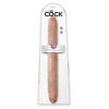 King Cock 16" Thick Double Dildo - Tan Sex Toy Product Image 2