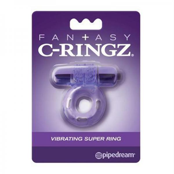 Fcr - Fantasy C-ringz Vibrating Super Ring Purple Sex Toy Product