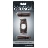 Fantasy C-Ringz Duo Vibrating Super Ring Black Sex Toy Product Image 3