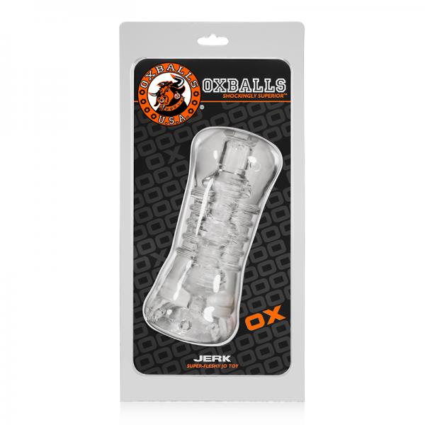 Oxballs Jerk, Masturbator, Clear Sex Toy Product