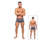 Male Power Heather Haze Cutout Short Grey Med Sex Toy Product