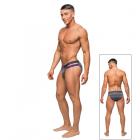 Male Power Heather Haze Cutout Bikini Grey Sml Sex Toy Product