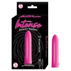 Intense Power Bullet Rechargeable 7 Function Usb Cord Included Waterproof  Pink Sex Toy Product