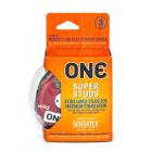 One Super Studs Latex Condoms 3 Pack Sex Toy Product