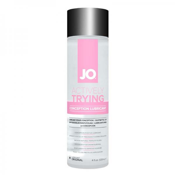 Jo Actively Trying (ttc) 4oz Bottle Sex Toy Product