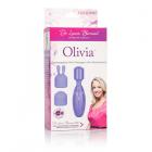 Dr. Laura Berman Olivia Rechargeable Mini Massager With Attachments Sex Toy Product