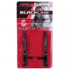 Spartacus Blackline Nipple Clamps Adjustable Rubber Tipped Pinchers Sex Toy Product