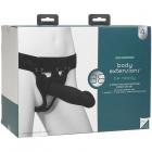 Be Ready Body Extensions Hollow Strap-on 4-piece Set Black Sex Toy Product