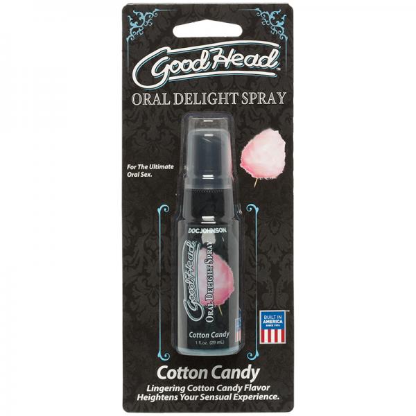 Goodhead Oral Delight Spray Cotton Candy 1oz Sex Toy Product
