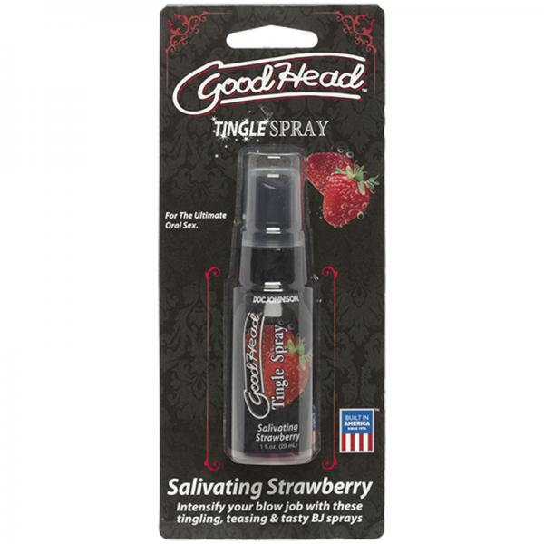 Goodhead Tingle Spray Salivating Strawberry 1oz Sex Toy Product
