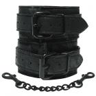 Midnight Lace Cuffs Black Sex Toy Product