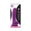 Colours Dual Density 5 inches Purple Dildo Sex Toy Product Image 2