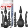 The Ultra Douche 3 Interchangeable Attachments Black Sex Toy Product Image 2