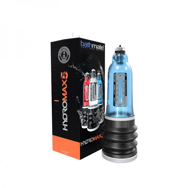 Bathmate Hydromax 5 Blue Penis Pump 3 inches to 5 inches Sex Toy Product