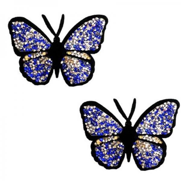 Neva Nude Reusable Pasty Butterfly Jewels Pasties Sex Toy Product