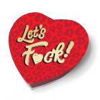 Let's F*ck Heart Box Of Chocolates 1.76oz Sex Toy Product