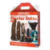 Vac-U-lock Vibrating Dual Density Starter Set with Wireless Remote - Brown Sex Toy Product Image 2