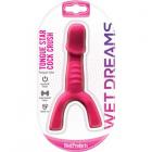 Wet Dreams Tongue Star Cock Crush Vibe With Penis  Pink Sex Toy Product