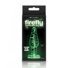 Firefly Glass - Tapered Plug - Small - Clear Sex Toy Product