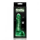 Firefly Glass - Smooth Ballsey - 4in Dildo - Clear Sex Toy Product
