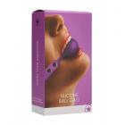 Ouch! Silicone Ball Gag - Purple Sex Toy Product