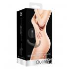 Ouch! Vibrating Silicone Strapless Strapon - Black Sex Toy Product