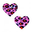 Neva Nude Pasty I Heart U Velvet Pink Cheetah Sex Toy Product