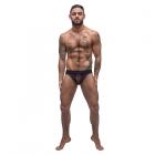 Male Power Airotic Mesh Enhancer Thong Black Sm Sex Toy Product