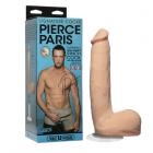 Signature Cocks Pierce Paris 9 Inch Ultraskyn Cock With Removable Vac-u-lock Suction Cup Vanilla Sex Toy Product
