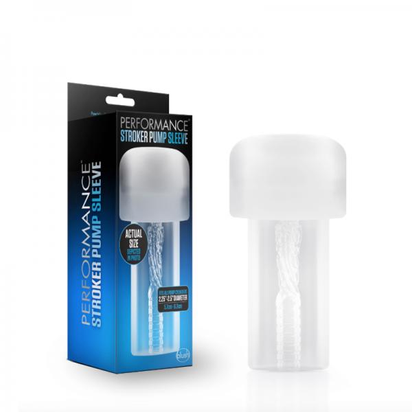 Performance - Stroker Pump Sleeve - Clear Sex Toy Product