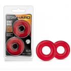 Stay Hard - Donut Rings Oversized - Red Sex Toy Product