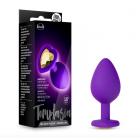 Temptasia - Bling Plug Medium - Purple Sex Toy Product