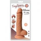Easy Riders 9in Dual Density Silicone Dong With Balls Sex Toy Product