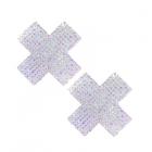 Neva Nude Pasty X Factor Crystal Silver Sex Toy Product