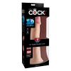 King Cock Triple Density 9 inches Cock, Balls Beige Sex Toy Product Image 3