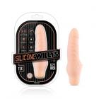 Silicone Willy's Tex 6.25" Vibrating Dildo Vanilla Sex Toy Product