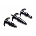 Thrill Trio Noir Anal Plug Set Sex Toy Product