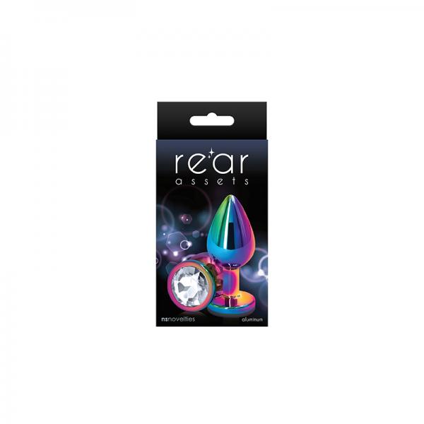 Rear Assets Mulitcolor Medium Clear Sex Toy Product