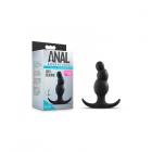 Anal Adventure Platinum Stacked Plug Black Sex Toy Product