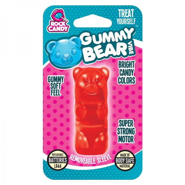 Gummy Bear Vibe - Blister  -  Red Sex Toy Product