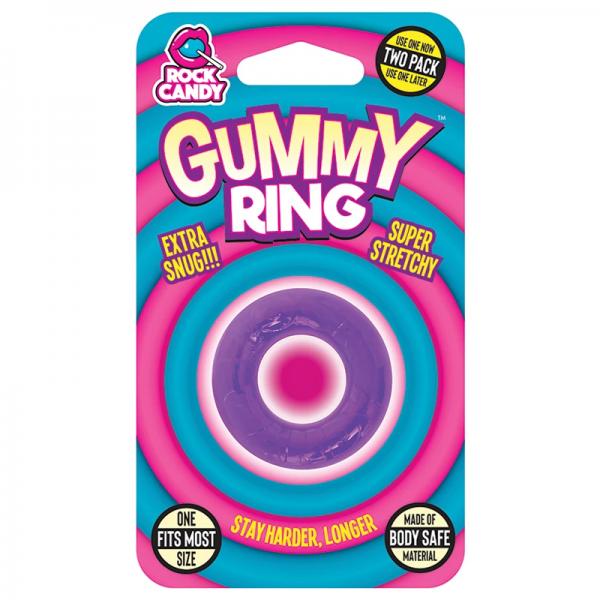 Gummy Ring - Purple Sex Toy Product