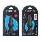 Forto F-21: Tear Drop Small Black Sex Toy Product