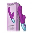 Femmefunn Delola Rabbit Vibrator Purple Sex Toy Product